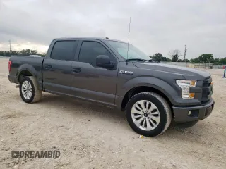2016 Ford F-150 XL with VIN 1FTEW1CP4GKE34293, listed as a Copart auction lot 58956345 with 209,574 mi miles and Clean title. Bid and sale history available at DreamBid. Image 4.