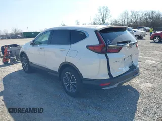 2021 Honda CR-V EX with VIN 5J6RW2H50ML017462, listed as a IAAI auction lot 41787030 with 57,858 mi miles. Bid and sale history available at carsss.com. Image 3.
