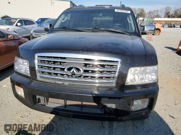 2008 Infiniti QX56 with VIN 5N3AA08C98N913602, listed as a Copart auction lot 83480504 with 188,859 mi miles and Non Repairable. Bid and sale history available at carsss.com. Image 5.