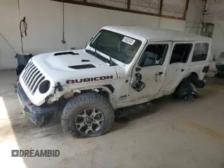 2019 Jeep Wrangler Unlimited Rubicon with VIN 1C4HJXFN4KW547428, listed as a Copart auction lot 61622455 with 50,430 mi miles and Salvage title. Bid and sale history available at DreamBid. Image 1.