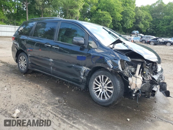 2018 Toyota Sienna XLE Auto Access Seat with VIN 5TDYZ3DC3JS910156, listed as a Copart auction lot 55982975 with 191,339 mi miles and Salvage title. Bid and sale history available at DreamBid. Image 4.