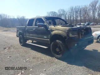 2013 Ford F-150 XL with VIN 1FTFW1ET2DFD39539, listed as a IAAI auction lot 41736604 with 160,085 mi miles. Bid and sale history available at carsss.com. Image 1.