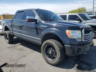 2010 Ford F-150 XL with VIN 1FTFW1EV6AFA09786, listed as a Copart auction lot 54954795 with 152,305 mi miles and Salvage title. Bid and sale history available at DreamBid. Image 4.