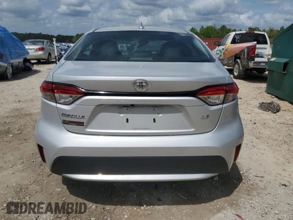 2021 Toyota Corolla LE with VIN 5YFEPMAE5MP220300, listed as a Copart auction lot 51457185 with 48,706 mi miles and Clean Title. Bid and sale history available at carsss.com. Image 6.