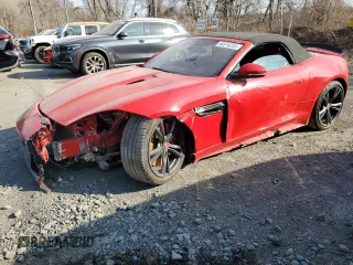 2022 Jaguar F-Type with VIN SAJD55FE3NCK77770, listed as a Copart auction lot 48916255 with Not Provided miles and Salvage Title. Bid and sale history available at DreamBid. Image 1.