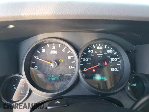 2013 Chevrolet Silverado 1500 Work Truck with VIN 1GCNCPEX3DZ313704, listed as a Copart auction lot 45682455 with 127,081 mi miles and Salvage Title. Bid and sale history available at DreamBid. Image 9.