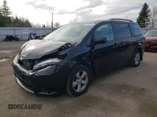 2016 Toyota Sienna LE AAS z VIN 5TDKK3DC7GS712022, wystawiony jako Copart lot #79108114 z przebiegiem 78 235 mil mil oraz Szkoda całkowita • Salvage title. Historia ofert i sprzedaży dostępna na DreamBid. Obrazek 1.
