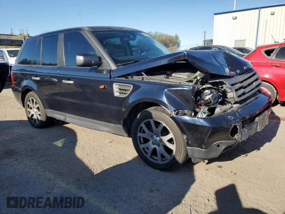 2007 Land Rover Range Rover Sport HSE with VIN SALSK25417A992754, listed as a Copart auction lot 54799865 with 175,208 mi miles and Salvage title. Bid and sale history available at DreamBid. Image 4.