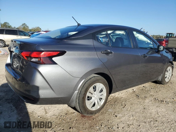 2024 Nissan Versa S with VIN 3N1CN8DV6RL871975, listed as a Copart auction lot 49680405 with 31,801 mi miles and Salvage Title. Bid and sale history available at DreamBid. Image 3.