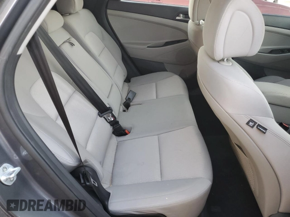2018 Hyundai Tucson Sport with VIN KM8J33AL0JU802026, listed as a Copart auction lot 45869445 with 124,669 mi miles and Salvage Title. Bid and sale history available at carsss.com. Image 12.