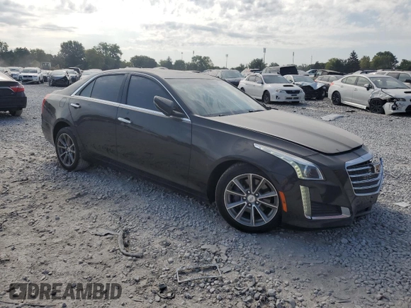2018 Cadillac CTS Sedan Luxury AWD with VIN 1G6AX5SX9J0108225, listed as a Copart auction lot 69226054 with 72,426 mi miles and Salvage Title. Bid and sale history available at carsss.com. Image 4.