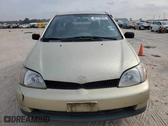 2000 Toyota ECHO with VIN JTDAT1231Y0067906, listed as a Copart auction lot 82770044 with 327,305 mi miles and Salvage Title. Bid and sale history available at DreamBid. Image 5.