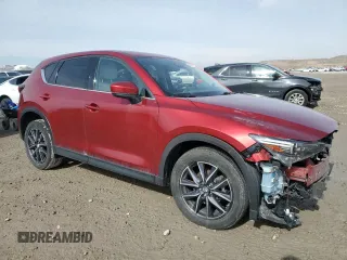 2018 Mazda CX-5 Grand Touring with VIN JM3KFBDM3J0331602, listed as a Copart auction lot 45559195 with 63,672 mi miles and Salvage Title. Bid and sale history available at carsss.com. Image 4.