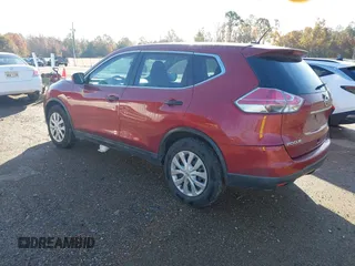 2016 Nissan Rogue SV with VIN 5N1AT2MT4GC738108, listed as a IAAI auction lot 41021683 with 190,101 mi miles. Bid and sale history available at carsss.com. Image 3.
