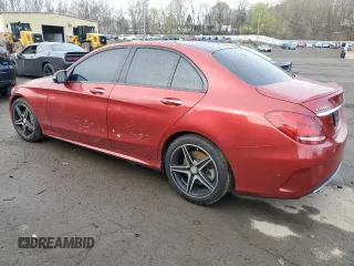 2016 Mercedes-Benz C 450 AMG z VIN 55SWF6EBXGU138130, wystawiony jako Copart lot #52935515 z przebiegiem 118 839 mil mil oraz Szkoda całkowita • Salvage title. Historia ofert i sprzedaży dostępna na DreamBid. Obrazek 2.