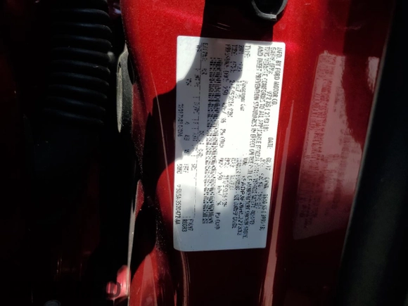 2017 Ford Focus SE with VIN 1FADP3F26HL327333, listed as a Copart auction lot 59206945 with 33,762 mi miles and Salvage title. Bid and sale history available at DreamBid. Image 12.