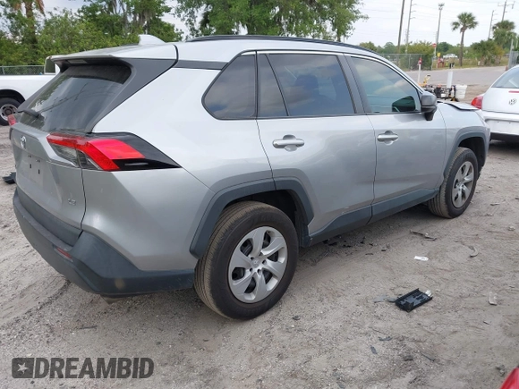2020 Toyota RAV4 LE with VIN 2T3H1RFV2LC063920, listed as a IAAI auction lot 41864477 with 123,602 mi miles. Bid and sale history available at carsss.com. Image 4.