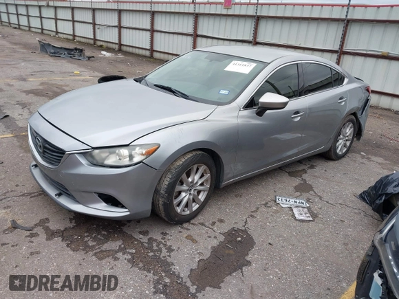 2015 Mazda 6 i Sport with VIN JM1GJ1U61F1176719, listed as a IAAI auction lot 41311837 with 131,865 mi miles. Bid and sale history available at carsss.com. Image 16.