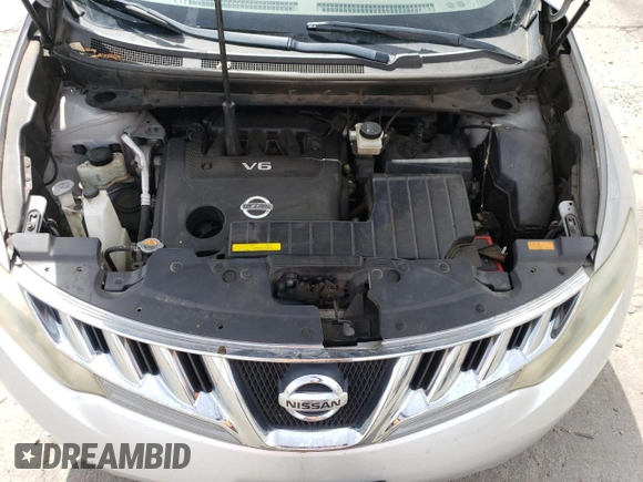 2009 Nissan Murano SL with VIN JN8AZ18W99W132813, listed as a Copart auction lot 52359945 with 139,654 mi miles and Clean Title. Bid and sale history available at DreamBid. Image 12.