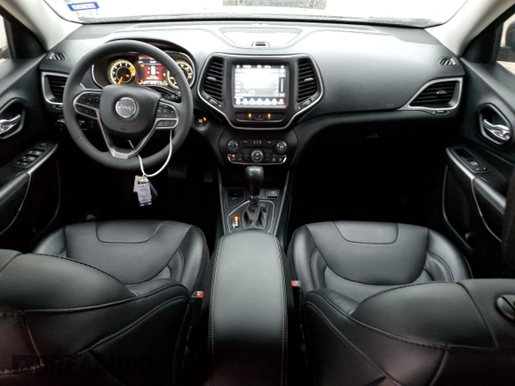 2022 Jeep Cherokee Latitude Lux with VIN 1C4PJLMX3ND508791, listed as a Copart auction lot 46078255 with 39,562 mi miles and Salvage title. Bid and sale history available at DreamBid. Image 8.