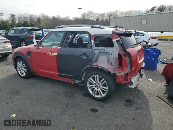 2019 MINI Countryman Cooper with VIN WMZYV5C53K3F57725, listed as a Copart auction lot 50936505 with 55,051 mi miles and Salvage title. Bid and sale history available at DreamBid. Image 2.