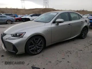 2020 Lexus IS with VIN JTHG81F20L5041059, listed as a Copart auction lot 85664814 with 33,608 mi miles and Salvage Title. Bid and sale history available at carsss.com. Image 1.