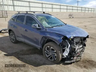 2025 Hyundai Tucson Limited with VIN 5NMJECDE7SH465455, listed as a Copart auction lot 51107715 with 1,484 mi miles and Salvage Title. Bid and sale history available at carsss.com. Image 4.