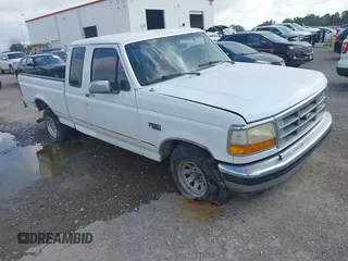 1995 Ford F-150 with VIN 1FTEX15H8SKA20090, listed as a IAAI auction lot 42724303 with Not provided miles and . Bid and sale history available at DreamBid. Image 1.