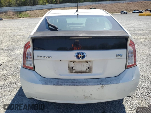 2013 Toyota Prius One with VIN JTDKN3DU8D5638157, listed as a Copart auction lot 52578225 with 205,766 mi miles and Salvage Title. Bid and sale history available at DreamBid. Image 6.