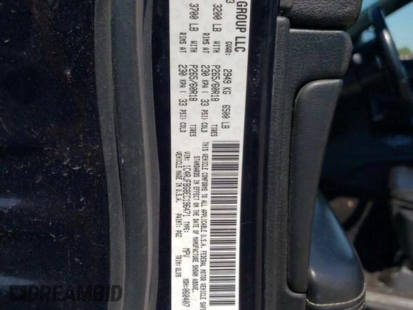 2014 Jeep Grand Cherokee Limited with VIN 1C4RJFBG8EC196471, listed as a Copart auction lot 55015015 with 226,316 mi miles and Clean Title. Bid and sale history available at DreamBid. Image 13.