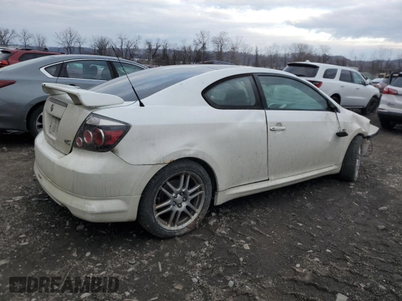 2007 Scion tC Spec with VIN JTKDE177670211220, listed as a Copart auction lot 89142195 with 273,803 mi miles and Salvage Title. Bid and sale history available at carsss.com. Image 3.