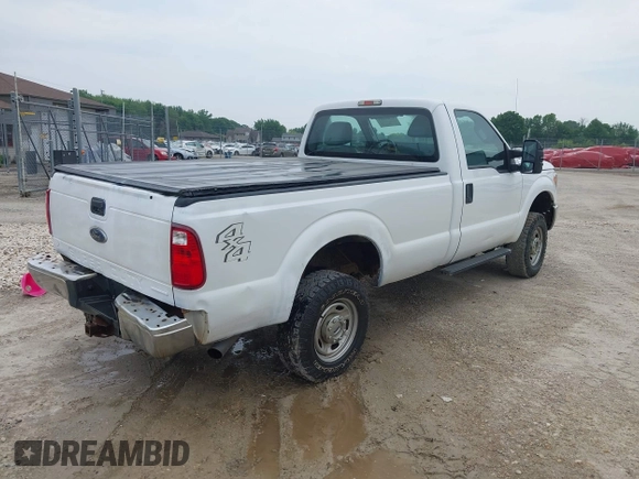 2013 Ford F-250 XL with VIN 1FTBF2B65DEA37770, listed as a IAAI auction lot 42400959 with 166,125 mi miles and . Bid and sale history available at DreamBid. Image 4.
