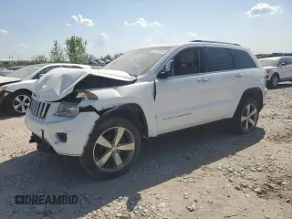 2014 Jeep Grand Cherokee Limited with VIN 1C4RJFBG7EC121499, listed as a Copart auction lot 61737354 with 126,145 mi miles and Salvage title. Bid and sale history available at DreamBid. Image 1.