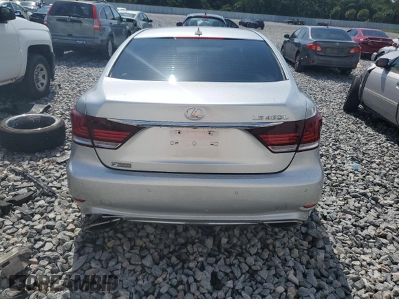 2007 Lexus LS 460 L with VIN JTHGL46F875020100, listed as a Copart auction lot 58948365 with Not provided miles and Salvage title. Bid and sale history available at DreamBid. Image 6.