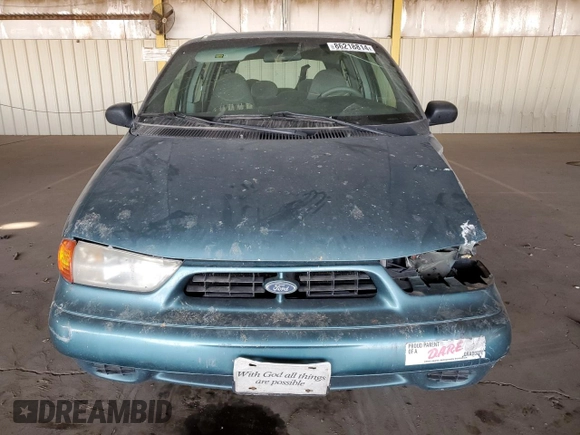 1998 Ford Windstar GL z VIN 2FMZA51U5WBC57452, wystawiony jako Copart lot #86218814 z przebiegiem 128 014 mil mil oraz Szkoda całkowita • Salvage title. Historia ofert i sprzedaży dostępna na DreamBid. Obrazek 5.