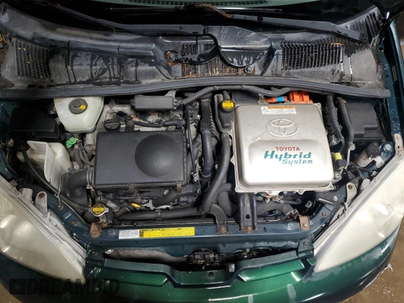 2001 Toyota Prius with VIN JT2BK12U810011010, listed as a Copart auction lot 50097605 with 166,773 mi miles and Salvage Title. Bid and sale history available at carsss.com. Image 11.