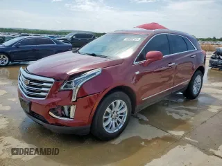 2018 Cadillac XT5 FWD z VIN 1GYKNARS8JZ101105, wystawiony jako Copart lot #59992125 z przebiegiem 80 649 mil mil oraz Szkoda całkowita • Salvage title. Historia ofert i sprzedaży dostępna na DreamBid. Obrazek 1.