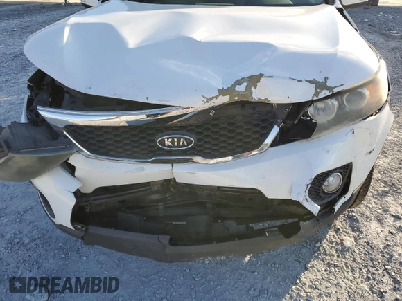 2011 Kia Sorento EX with VIN 5XYKU4A26BG180893, listed as a Copart auction lot 41678655 with 127,564 mi miles and Salvage Title. Bid and sale history available at carsss.com. Image 12.