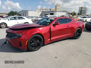2021 Chevrolet Camaro 1LT z VIN 1G1FB1RSXM0113323, wystawiony jako Copart lot #54583715 z przebiegiem 39 544 mil mil oraz Szkoda całkowita • Salvage title. Historia ofert i sprzedaży dostępna na DreamBid. Obrazek 1.
