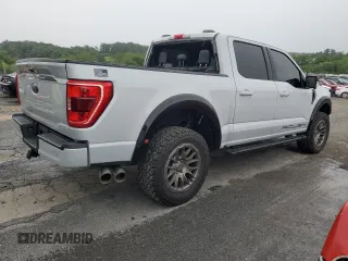 2022 Ford F-150 XL with VIN 1FTFW1E55NKD11289, listed as a Copart auction lot 61900705 with 38,500 mi miles and Salvage title. Bid and sale history available at DreamBid. Image 3.