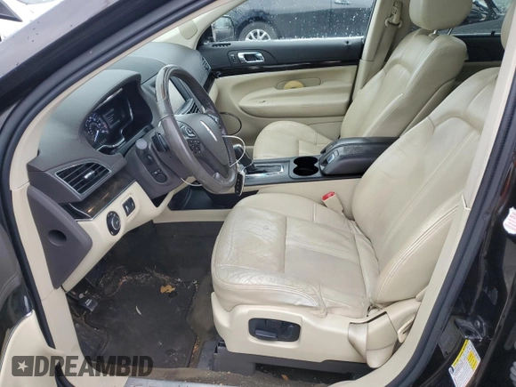 2014 Lincoln MKT with VIN 2LMHJ5FK9EBL50142, listed as a Copart auction lot 85564374 with 180,263 mi miles and Salvage Title. Bid and sale history available at DreamBid. Image 7.