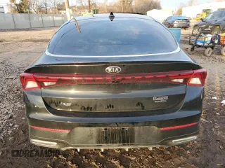 2021 Kia K5 GT-Line with VIN 5XXG64J27MG052749, listed as a Copart auction lot 45398785 with 61,250 mi miles and Salvage Title. Bid and sale history available at carsss.com. Image 6.
