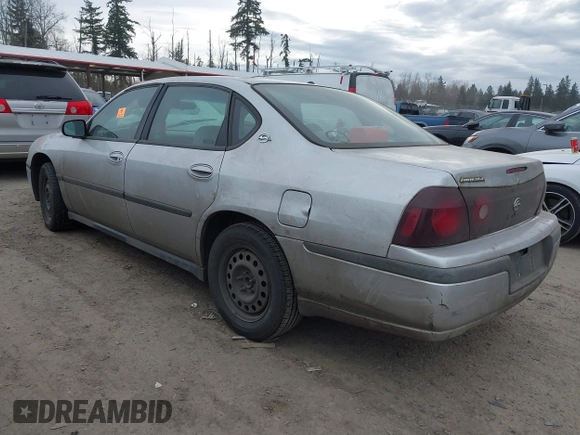 2001 Chevrolet Impala with VIN 2G1WF52E219258471, listed as a IAAI auction lot 41553361 with Not Provided miles and . Bid and sale history available at DreamBid. Image 3.