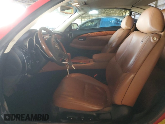 2004 Lexus SC 430 with VIN JTHFN48Y240053168, listed as a Copart auction lot 74747674 with 118,219 mi miles and Salvage Title. Bid and sale history available at DreamBid. Image 7.