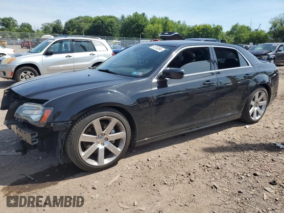 2012 Chrysler 300 SRT8 with VIN 2C3CCAFJ6CH800641, listed as a Copart auction lot 61313094 with 107,426 mi miles and Salvage Title. Bid and sale history available at carsss.com. Image 1.