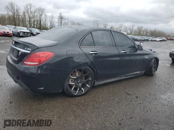 2018 Mercedes-Benz C 43 AMG с VIN 55SWF6EB1JU246594, выставлен на аукционе Copart как лот 49953015 с пробегом Не указан миль и Списание • Salvage title. История ставок и продаж доступна на DreamBid. Изображение 3.