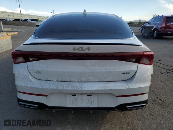 2024 Kia K5 GT-Line z VIN 5XXG64J20RG266845, wystawiony jako Copart lot #53715155 z przebiegiem 32 494 mil mil oraz Szkoda całkowita • Salvage title. Historia ofert i sprzedaży dostępna na DreamBid. Obrazek 6.