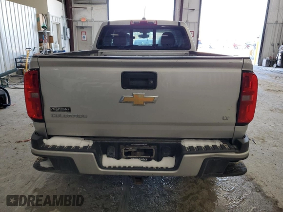 2016 Chevrolet Colorado 4WD LT with VIN 1GCGTCE37G1351681, listed as a Copart auction lot 45105325 with 126,252 mi miles and Salvage title. Bid and sale history available at DreamBid. Image 6.