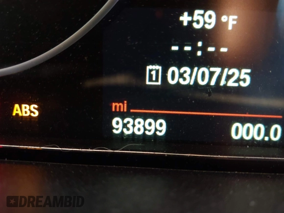 2014 BMW 3 Series 335i with VIN WBA3A9G59ENS64793, listed as a IAAI auction lot 41746865 with 93,899 mi miles. Bid and sale history available at carsss.com. Image 16.