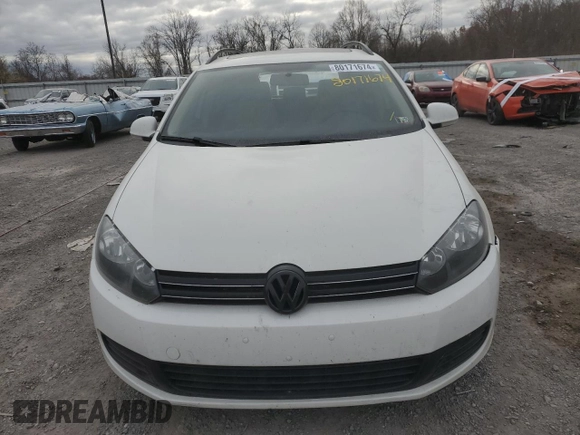 2014 Volkswagen Jetta SportWagen TDI w/Sunroof with VIN 3VWML7AJ8EM604891, listed as a Copart auction lot 80171674 with 87,513 mi miles and Salvage Title. Bid and sale history available at carsss.com. Image 5.